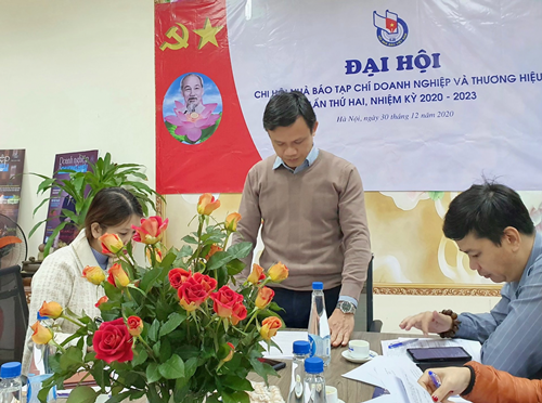 Đại hội Chi hội Nhà báo Tạp chí Doanh nghiệp và Thương hiệu lần thứ II nhiệm kỳ (2020- 2023)